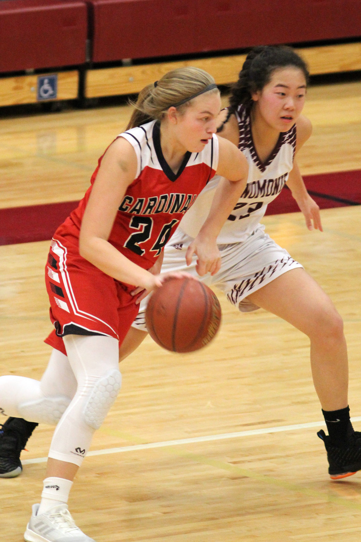 Chippewa Falls at Menomonie girls basketball 12-6-19